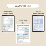 Use this Client Task Planner to print, fill out as a PDF, or use digitally