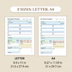 Decision Tracker available in US Letter & A4 sizes