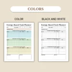 Energy-Based Task Planner available in colorful and ink-friendly black-and-white