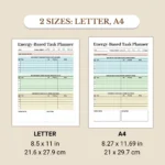Energy-Based Task Planner available in US Letter & A4 sizes