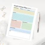 Use a goal action plan to effectively plan for your small business.