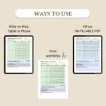 Use this Habit Progress Overview to print, fill out as a PDF, or use digitally
