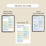 Use this Idea Capture Planner to print, fill out as a PDF, or use digitally