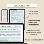 Fillable Idea Unblock Planner optimized for Mobile, Tablet, and Desktop