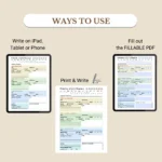 Use this Priority 1-2-3 Planner to print, fill out as a PDF, or use digitally