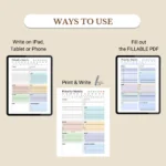 Use this Priority Matrix Planner to print, fill out as a PDF, or use digitally