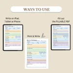 Use this Reset and Recharge Planner to print, fill out as a PDF, or use digitally