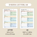 Ultradian Flow 90-20 available in US Letter & A4 sizes