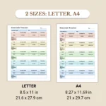 Souvenir Tracker Travel Keepsake Gift Shopping Memory Organizer Fillable PDF