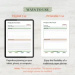 Use this Team Project Planner Bundle to print, fill out as a PDF, or use digitally